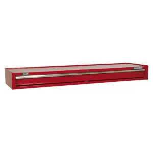 Sealey Superline Pro Mid-Box Tool Chest 1 Drawer with Ball-Bearing Slides Heavy-Duty - Red
