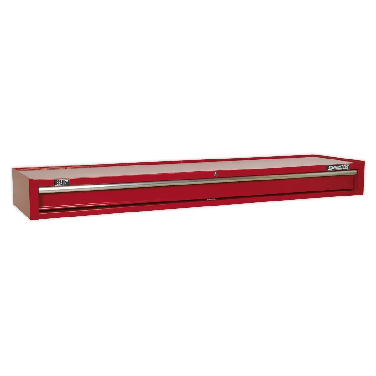 Sealey Superline Pro Mid-Box Tool Chest 1 Drawer with Ball-Bearing Slides Heavy-Duty - Red