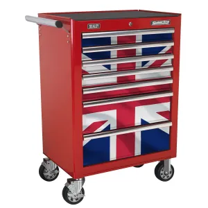 Sealey Superline Pro Union Jack Graphics 7 Drawer Rollcab Kit