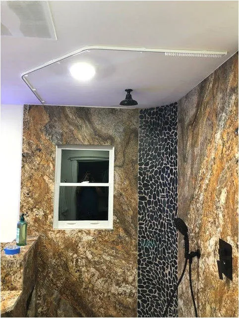 Shower Curtain Track Set