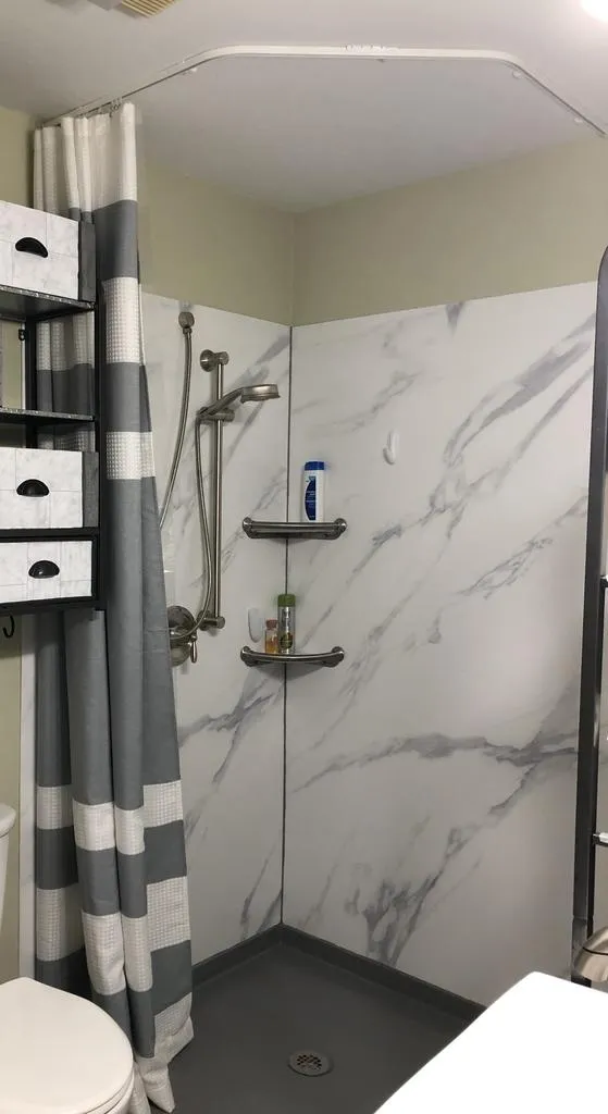 Shower Curtain Track Set