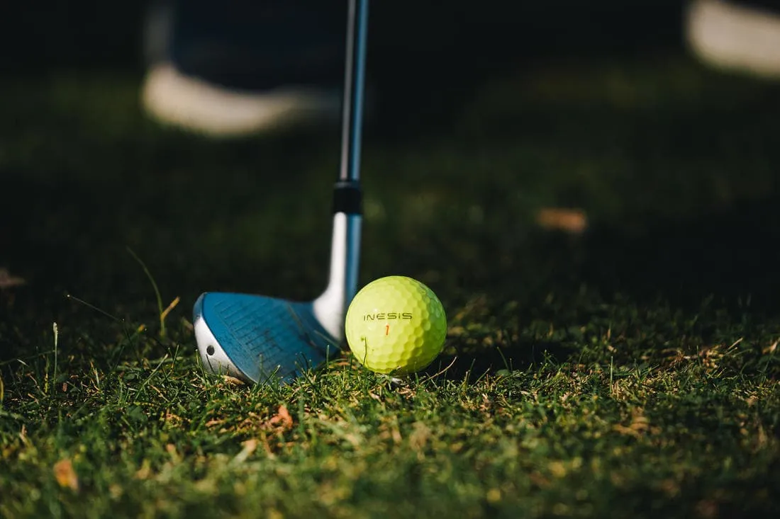Série fers golf gaucher taille 1 vitesse lente - INESIS 500