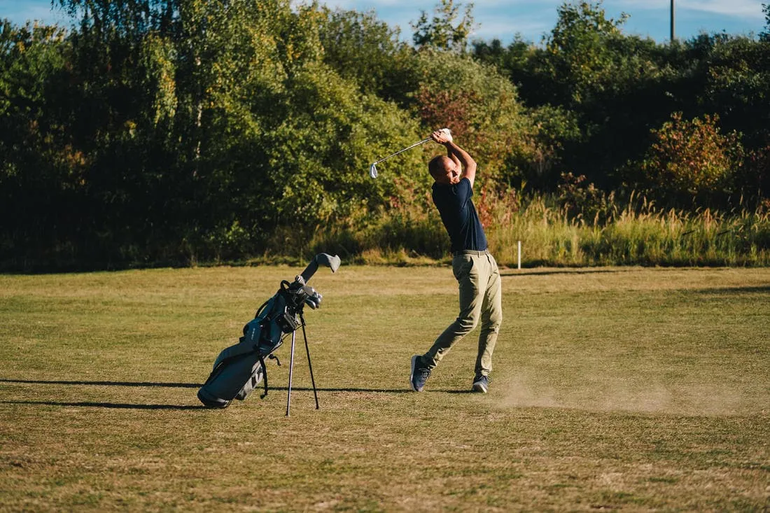 Série fers golf gaucher taille 1 vitesse lente - INESIS 500