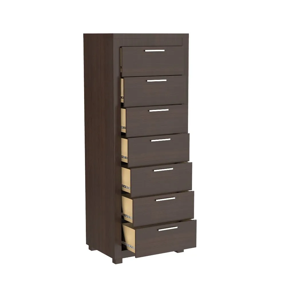 Standing Bureau - 7 drawer - Aria - Barn Wood