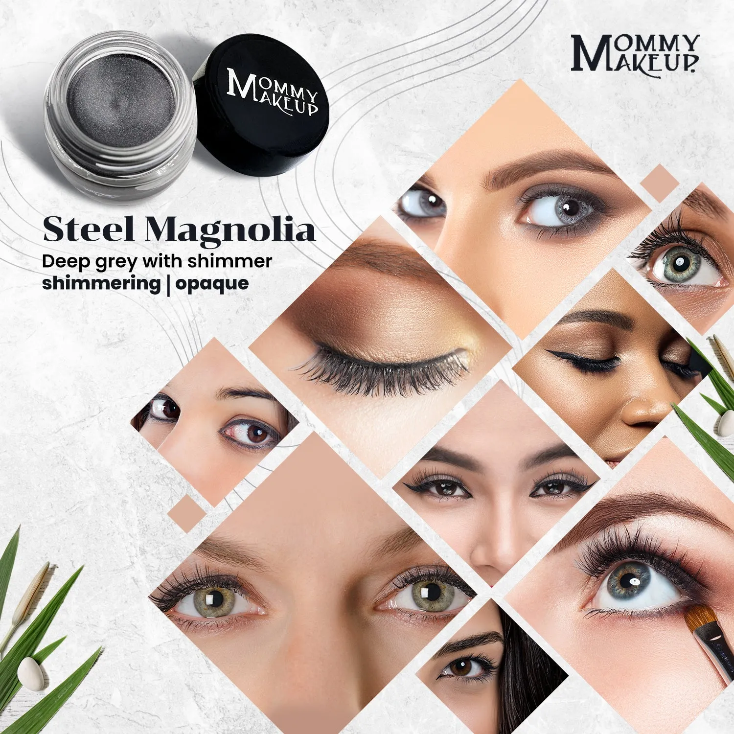 Stay Put Waterproof Gel Eyeliner w/ Micropigments - Steel Magnolia