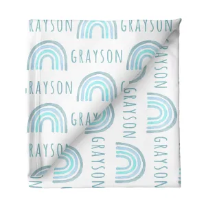 Stretchy Blanket | Rainbow