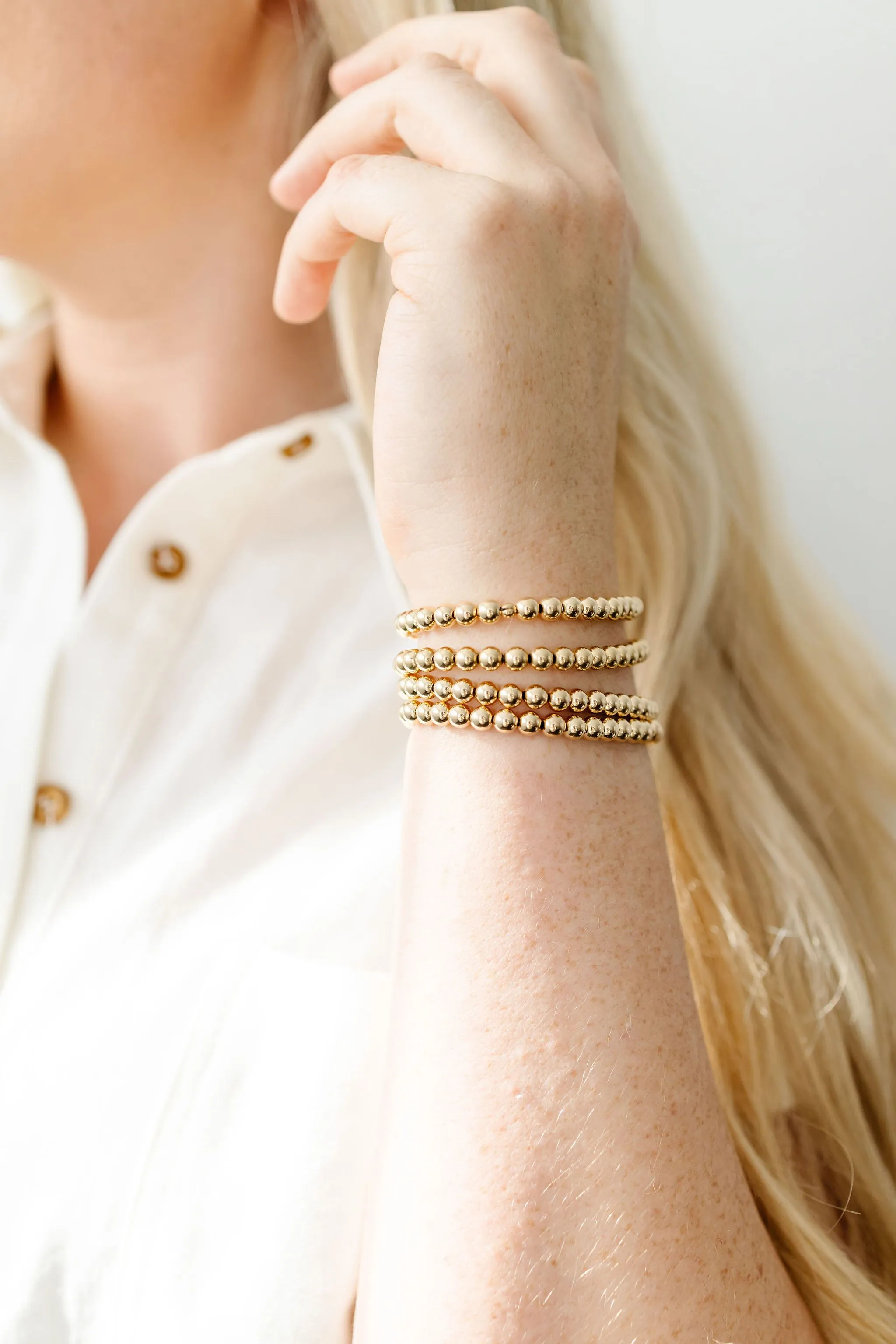 Stretchy Kindness Adult Bracelet Three-Pack (5MM beads)