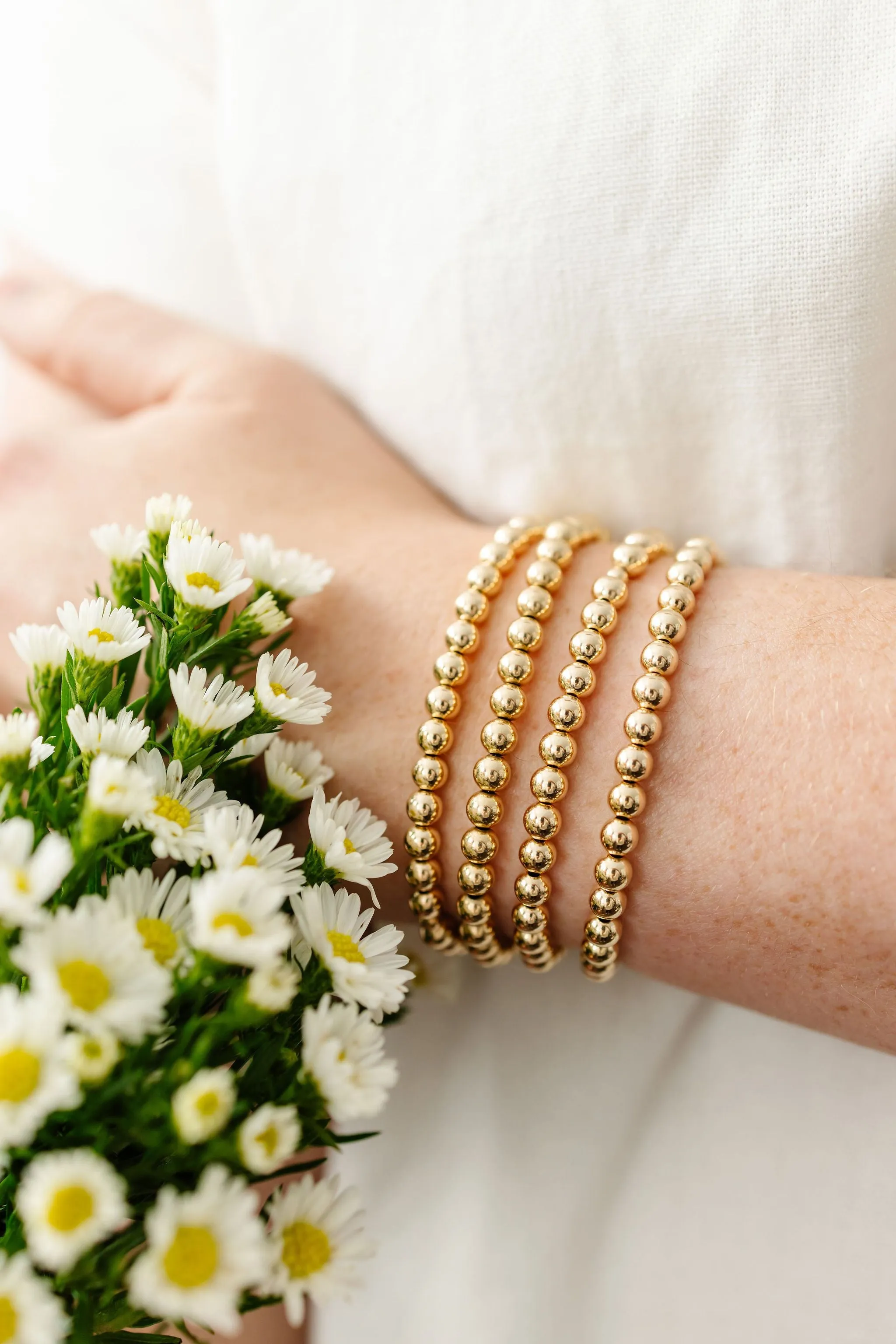 Stretchy Kindness Adult Bracelet Three-Pack (5MM beads)
