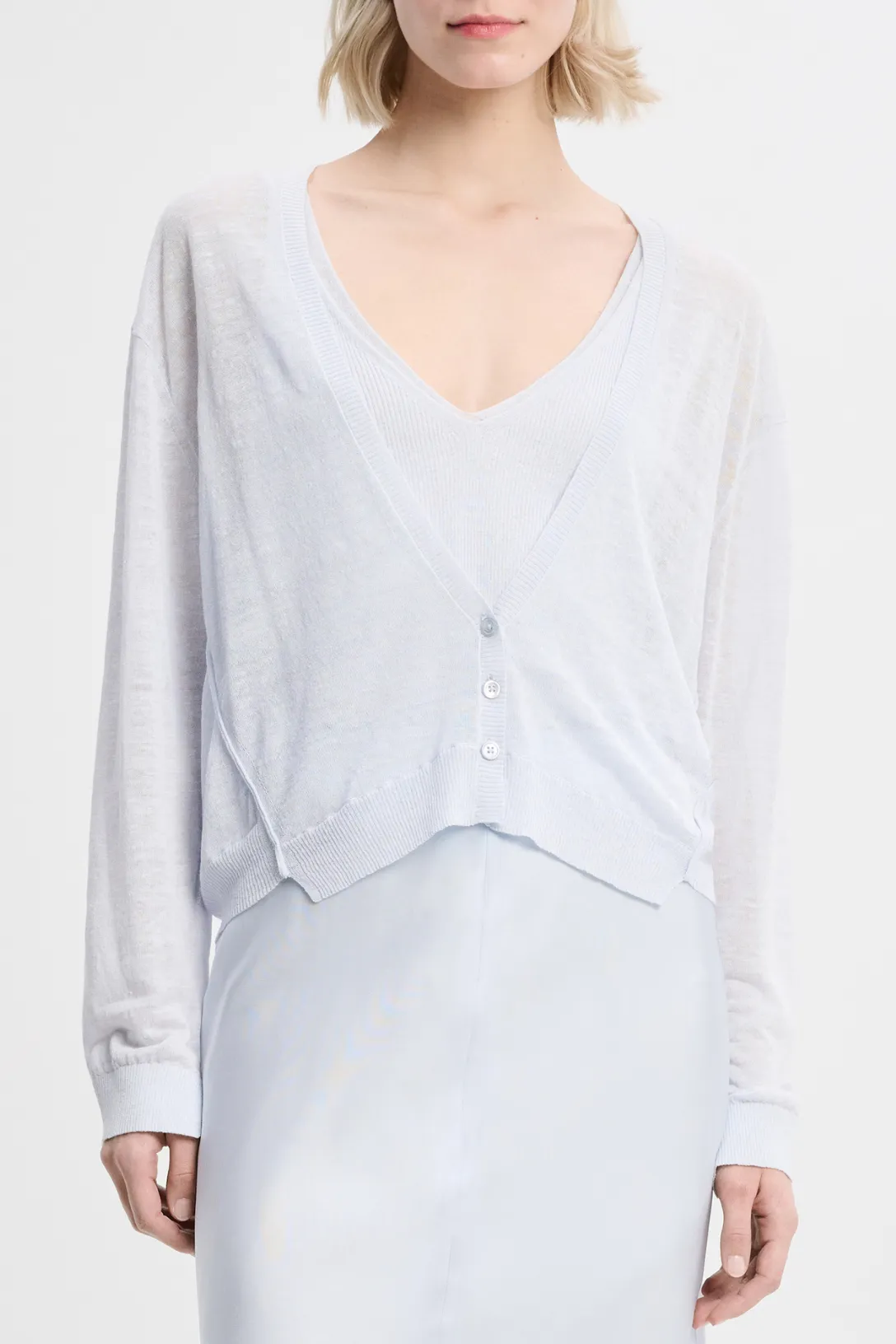 Summer Ease Cardigan | Soft Blue