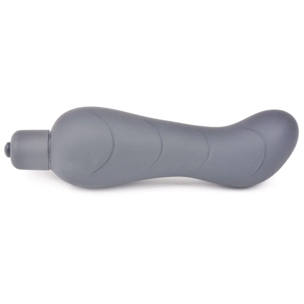 Super Deal Black Silicone Vibrator IV