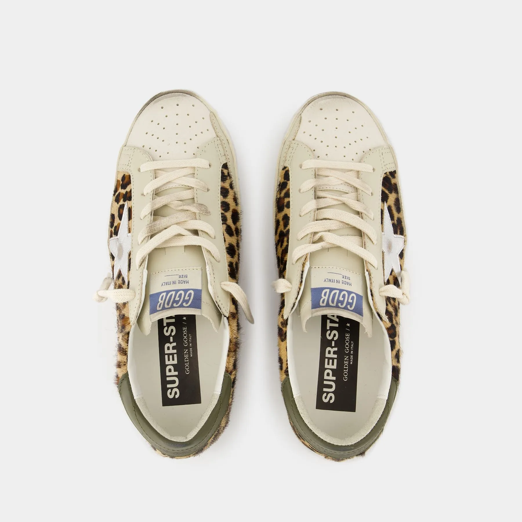 Super Star Sneakers - Golden Goose Deluxe Brand - Leather - Printed
