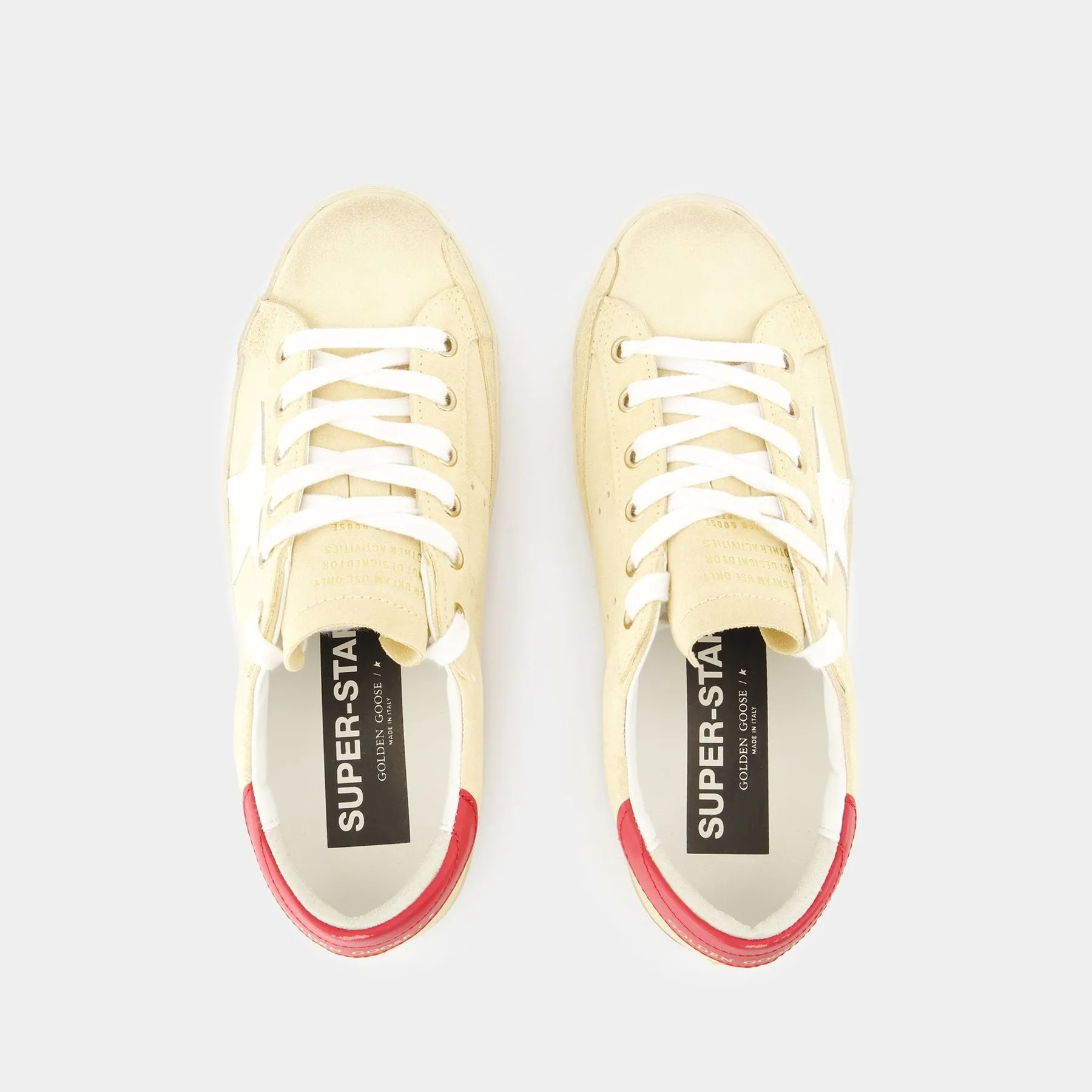Super Star Sneakers - Golden Goose Deluxe Brand - Leather - Yellow