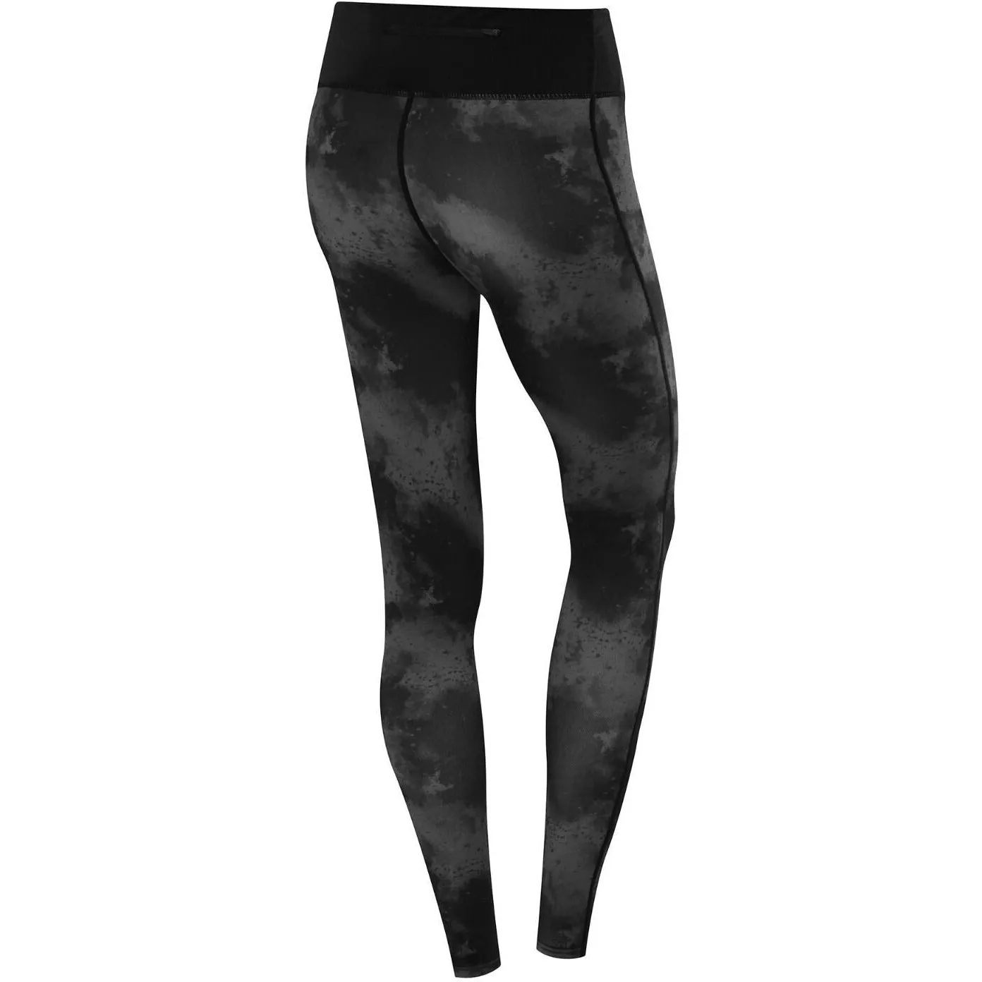TCA Supreme Graphic Womens Long Running Tights - Black