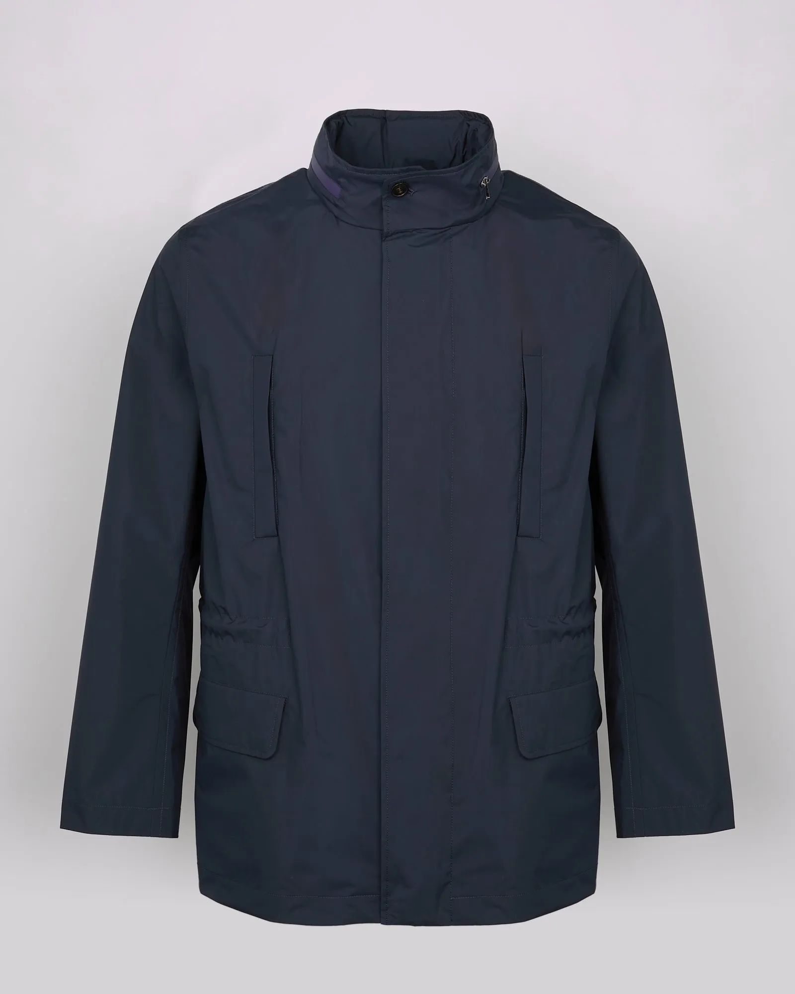 Technical fabric overshirt