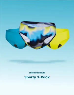 Teen Leakproof UltraThin No-Show Bikini 3-Pack - Kit