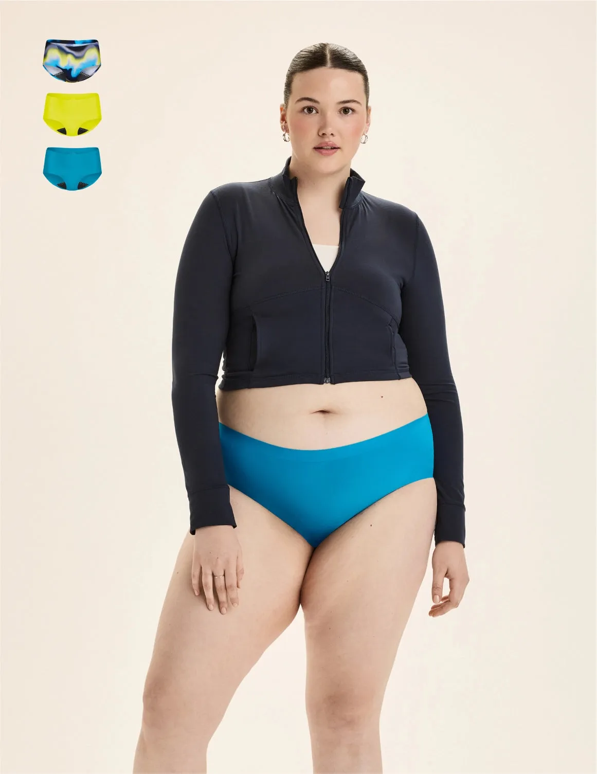 Teen Leakproof UltraThin No-Show Boyshort 3-Pack - Kit