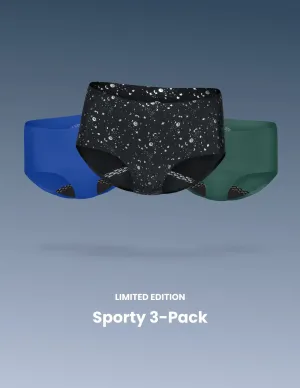 Teen Leakproof UltraThin No-Show Boyshort 3-Pack