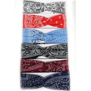 The Stretchy Bandana Headband in Variety