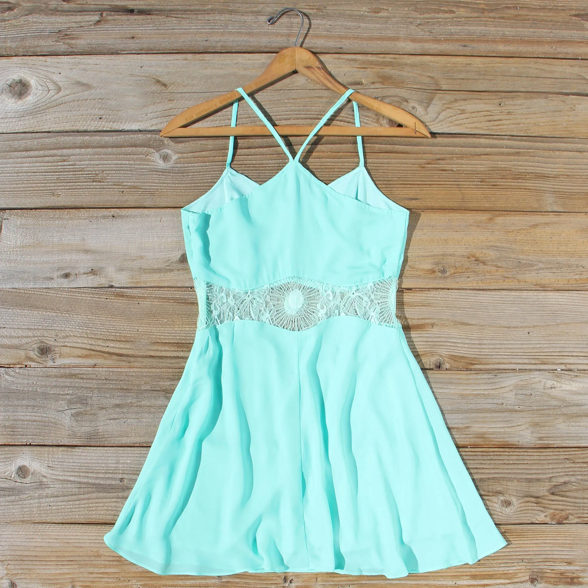 The Sunseeker Dress in Turquoise