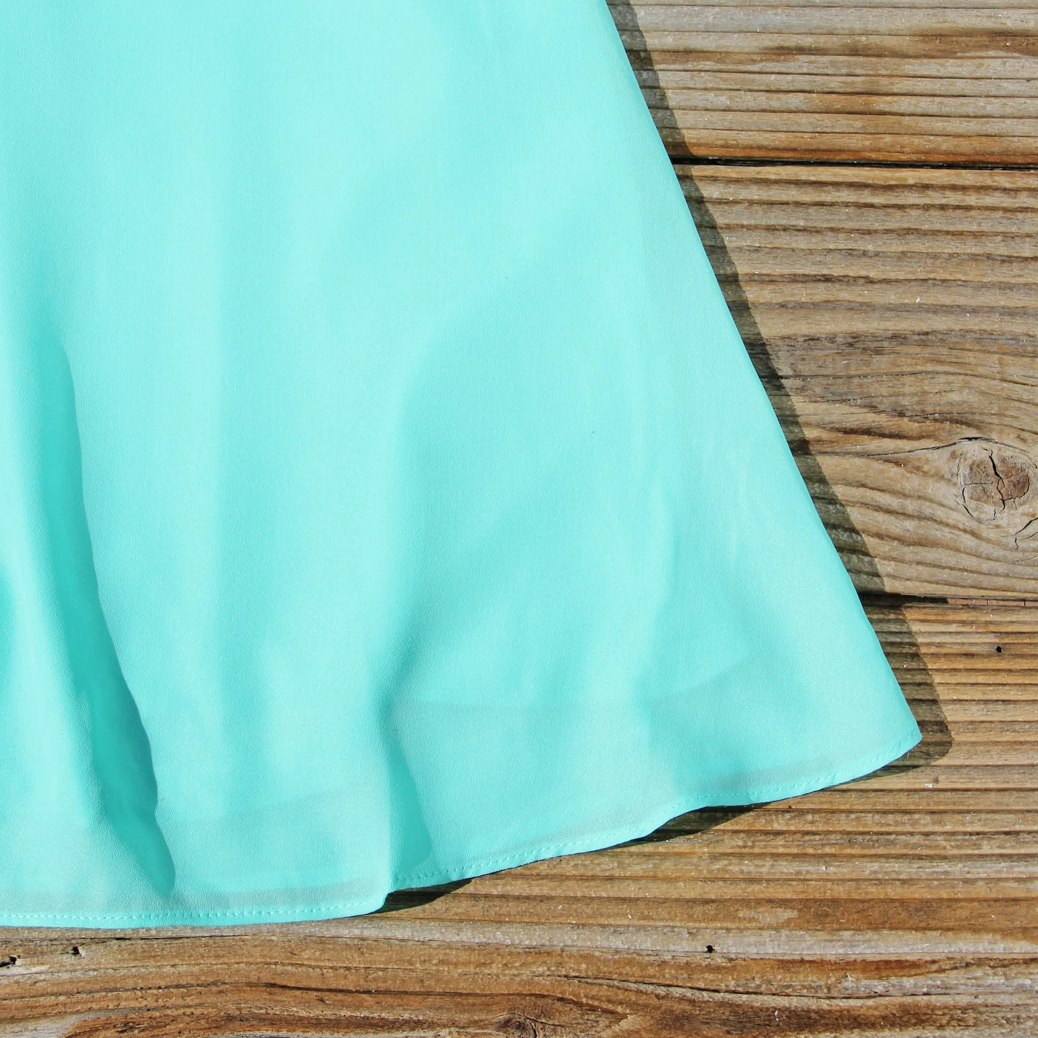 The Sunseeker Dress in Turquoise