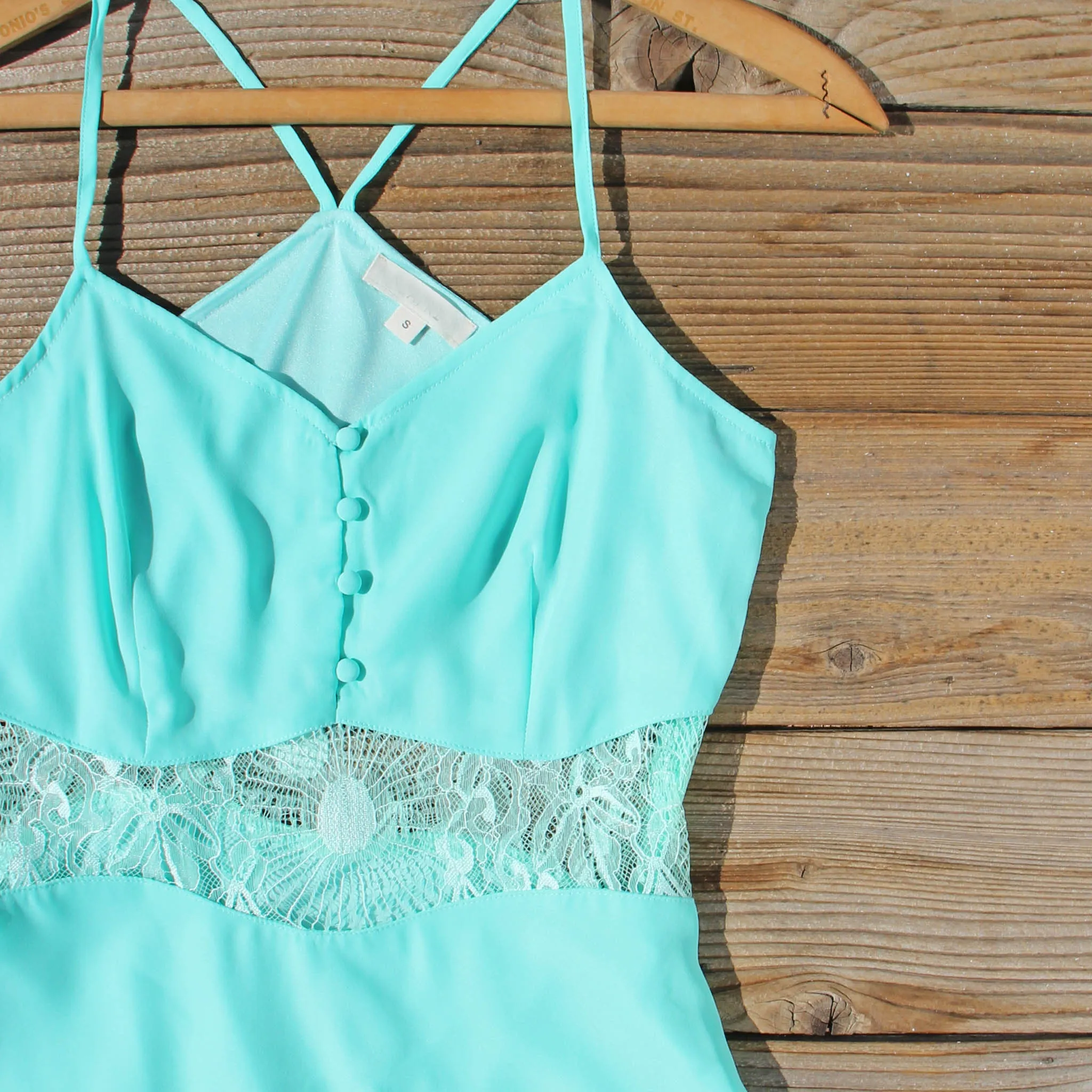 The Sunseeker Dress in Turquoise