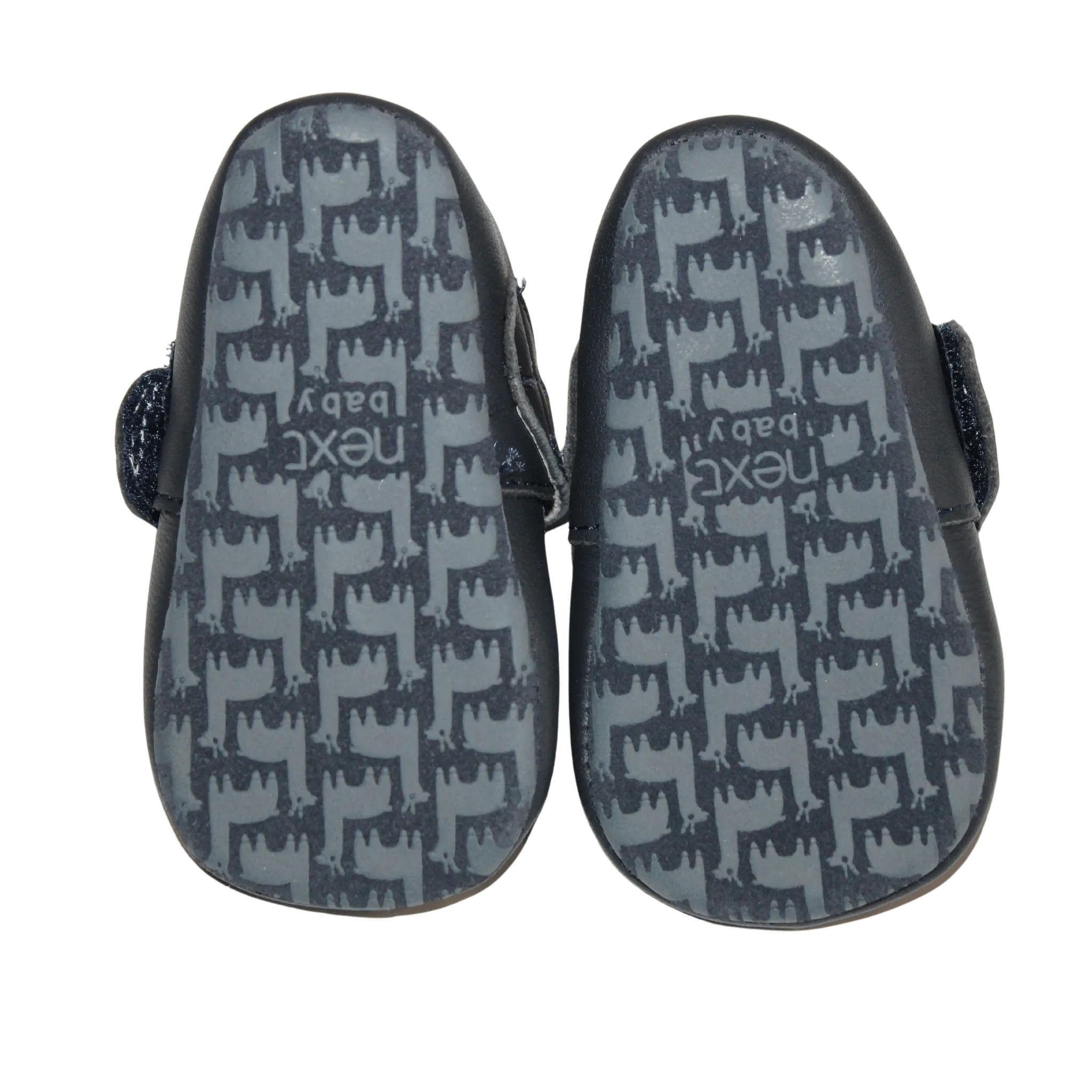 Tiny Leather T Bar Shoes