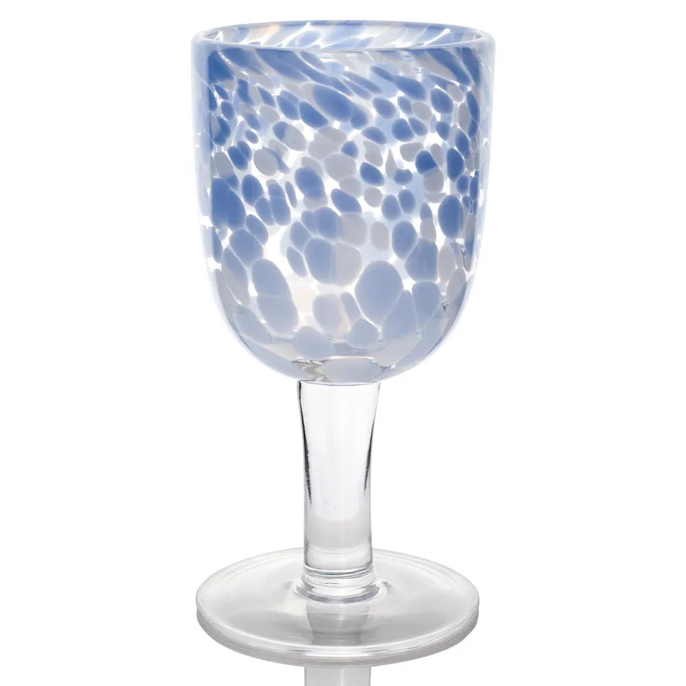 Torcello Spotted Rosa Wine Glass, Multiple Colors