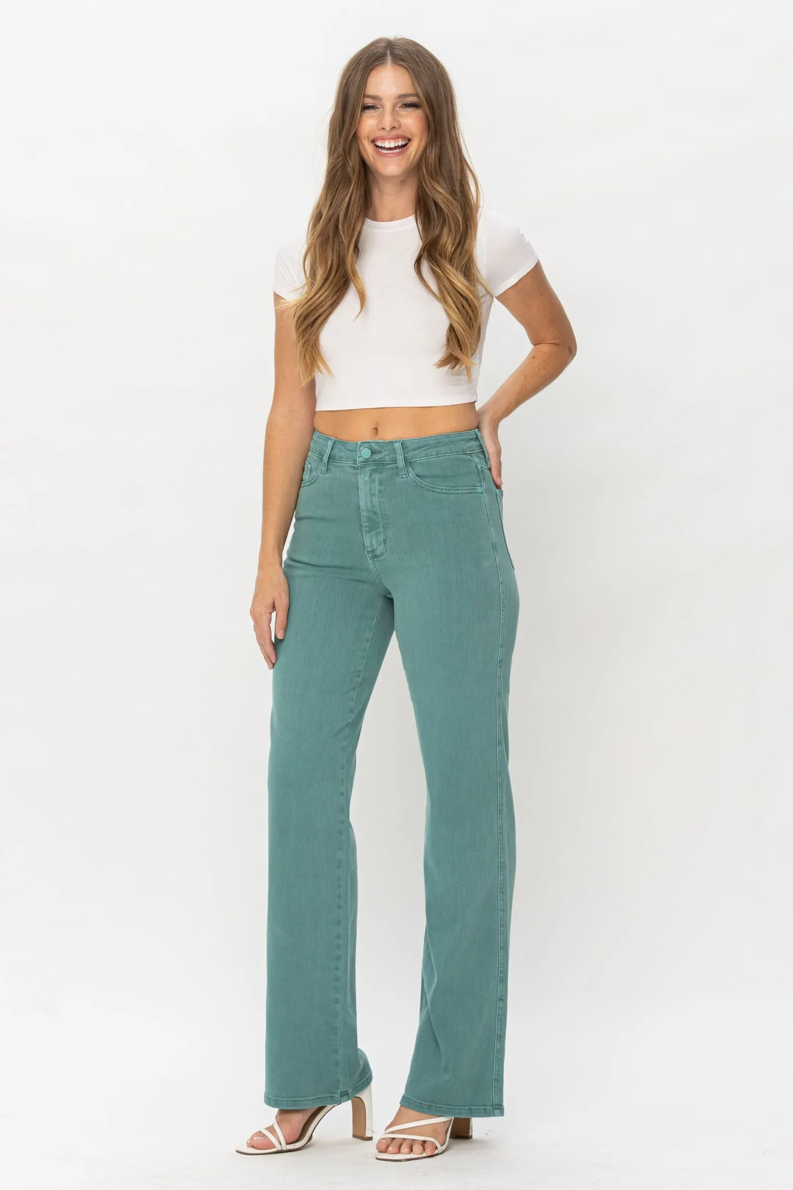 Turnin' Heads 90's Straight Leg Jeans