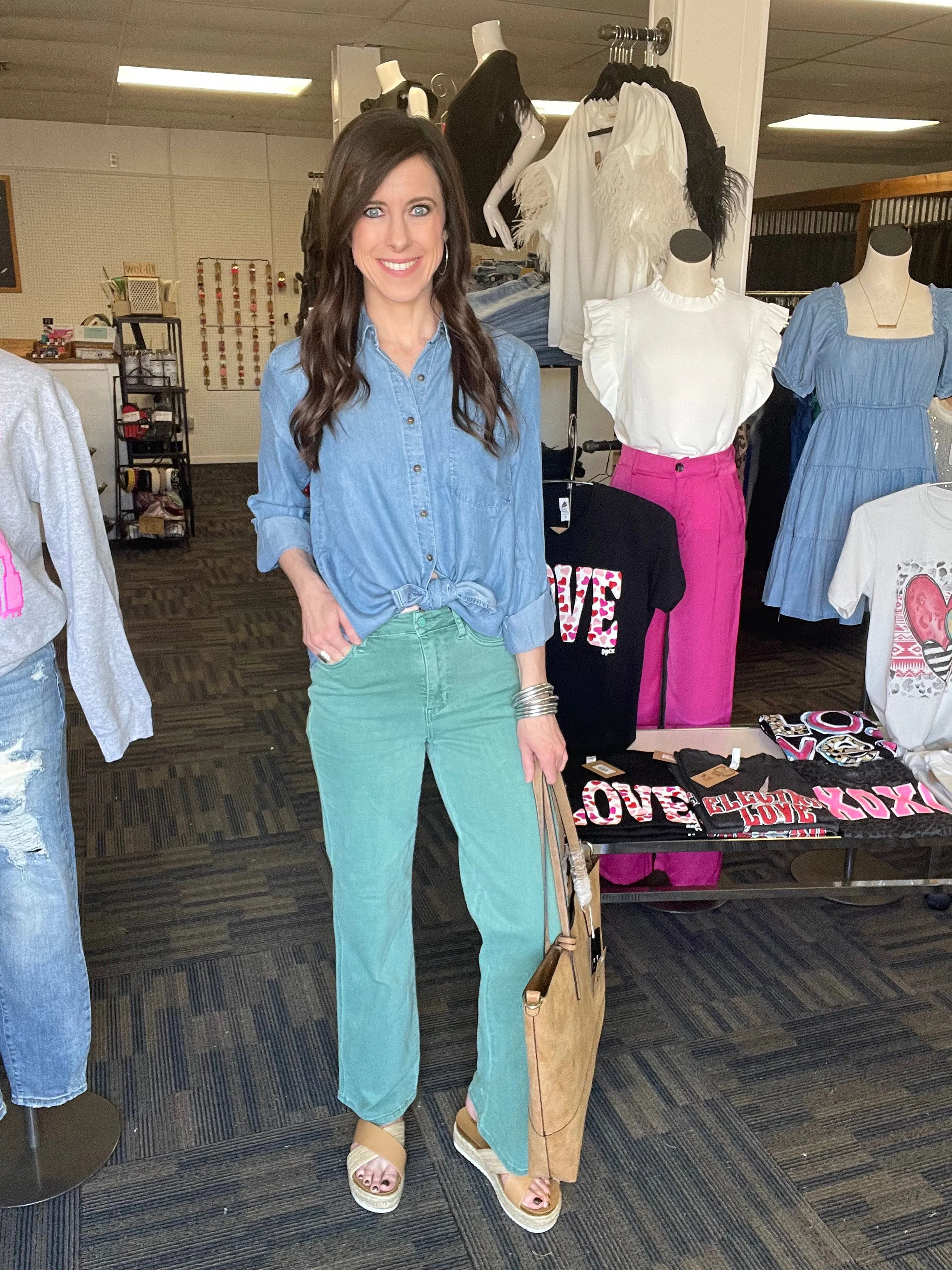 Turnin' Heads 90's Straight Leg Jeans