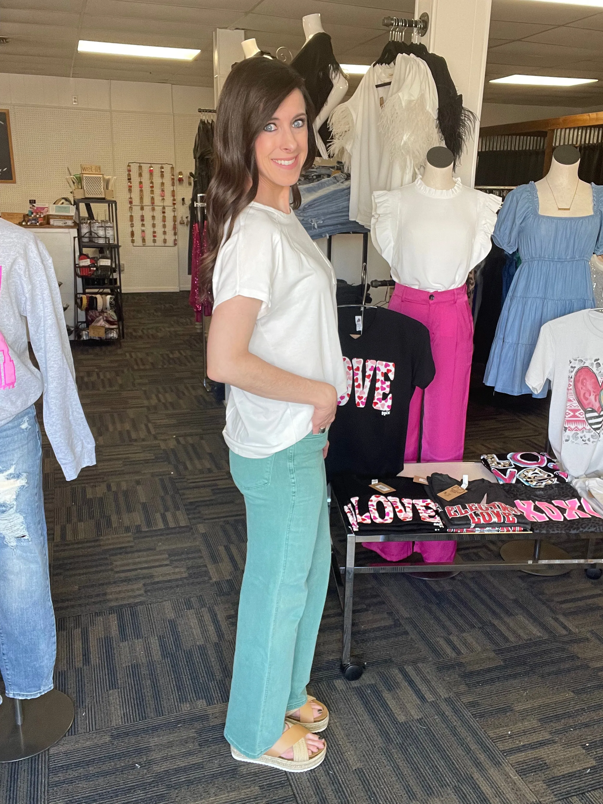 Turnin' Heads 90's Straight Leg Jeans