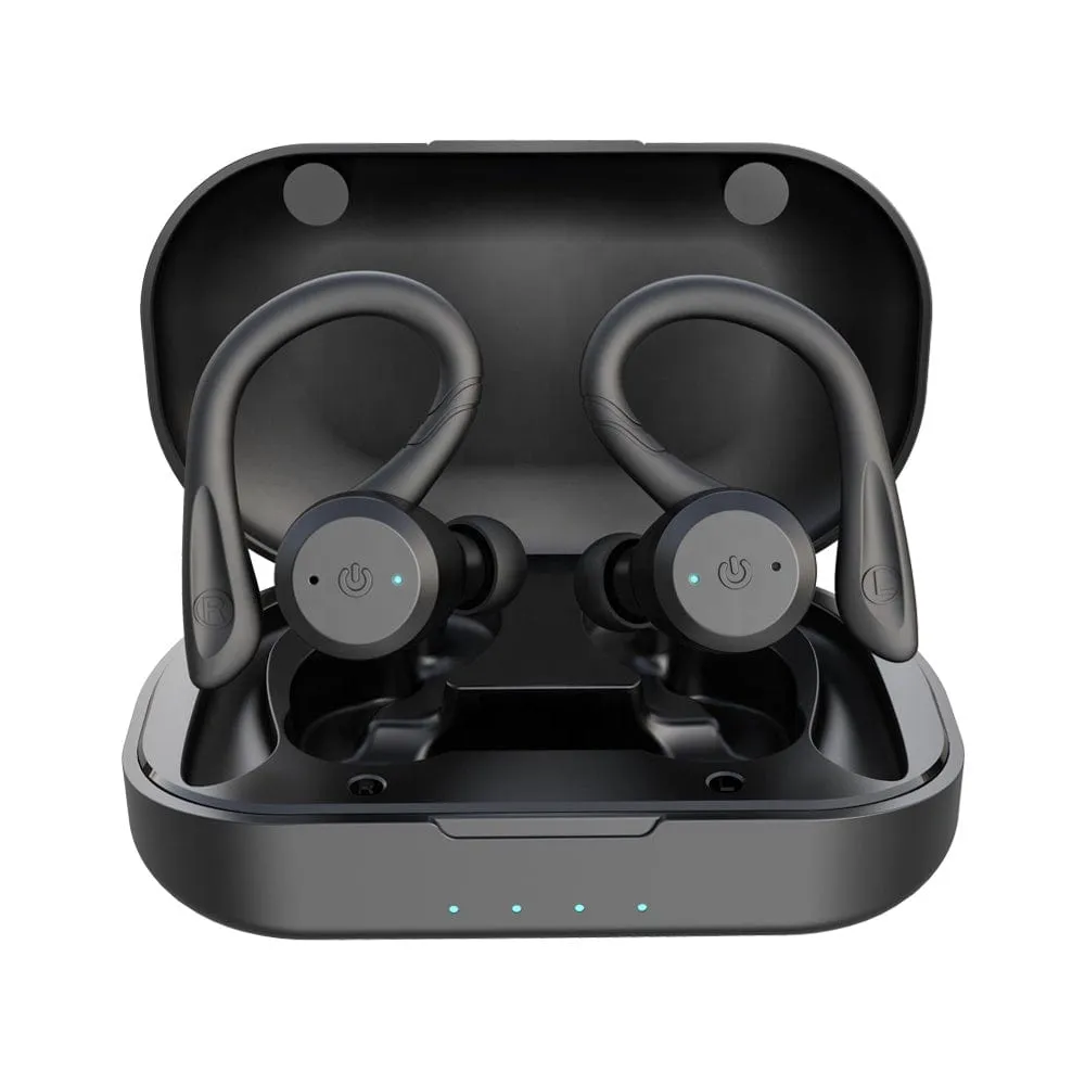 TWS IPX7 Bluetooth Wireless Headphones with Charging Case