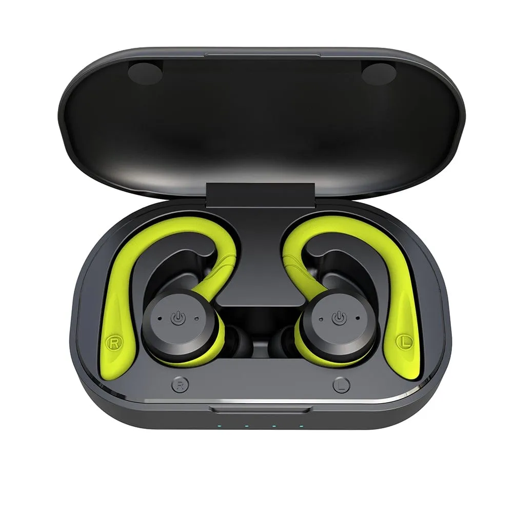 TWS IPX7 Bluetooth Wireless Headphones with Charging Case