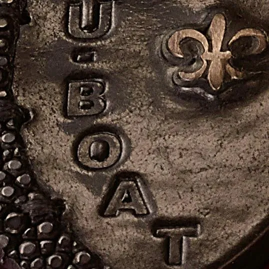U-Boat Key Roy Silver Leather 4945