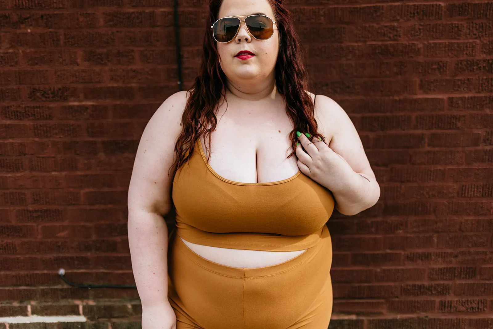 vada winter bralette in butterscotch