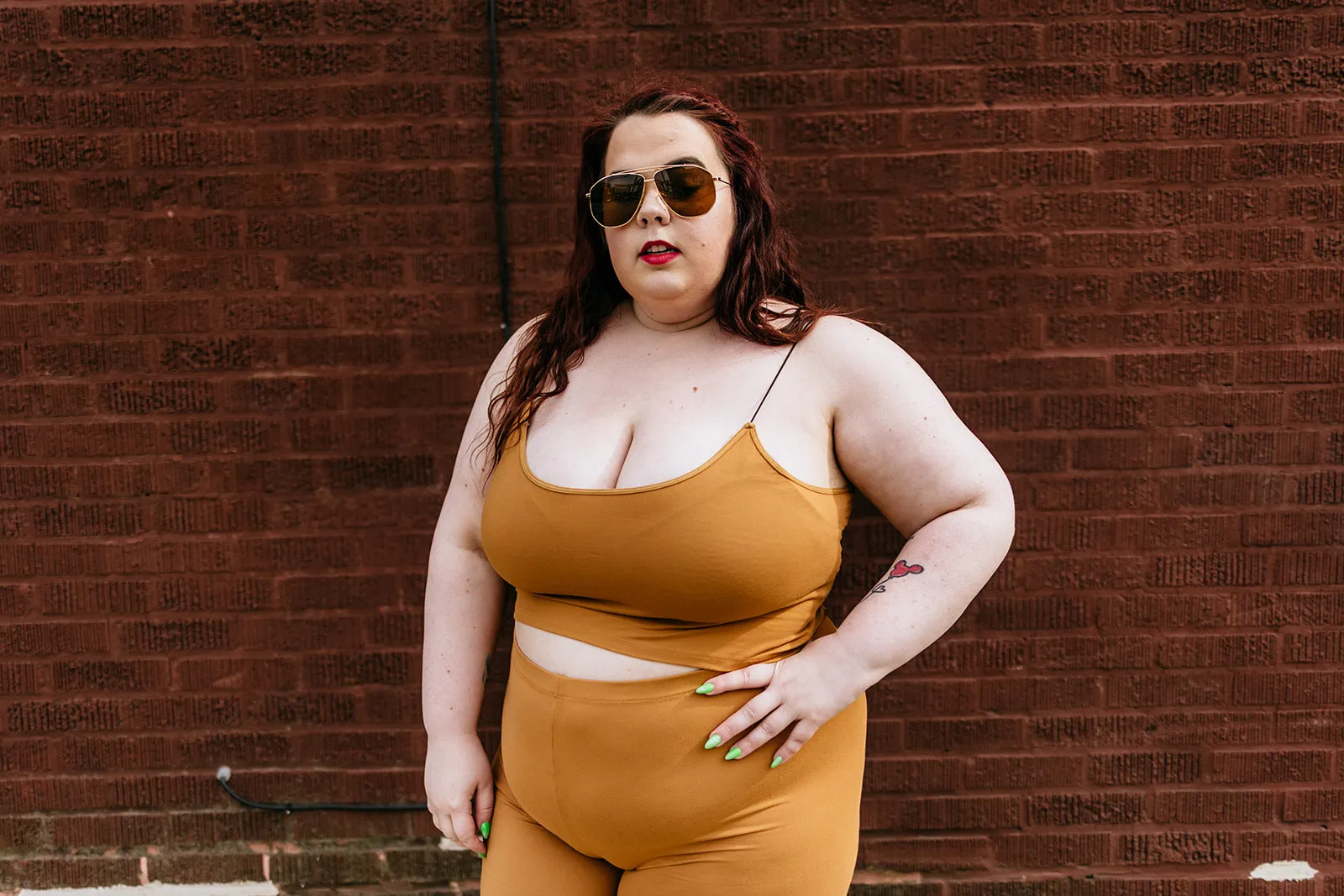 vada winter bralette in butterscotch