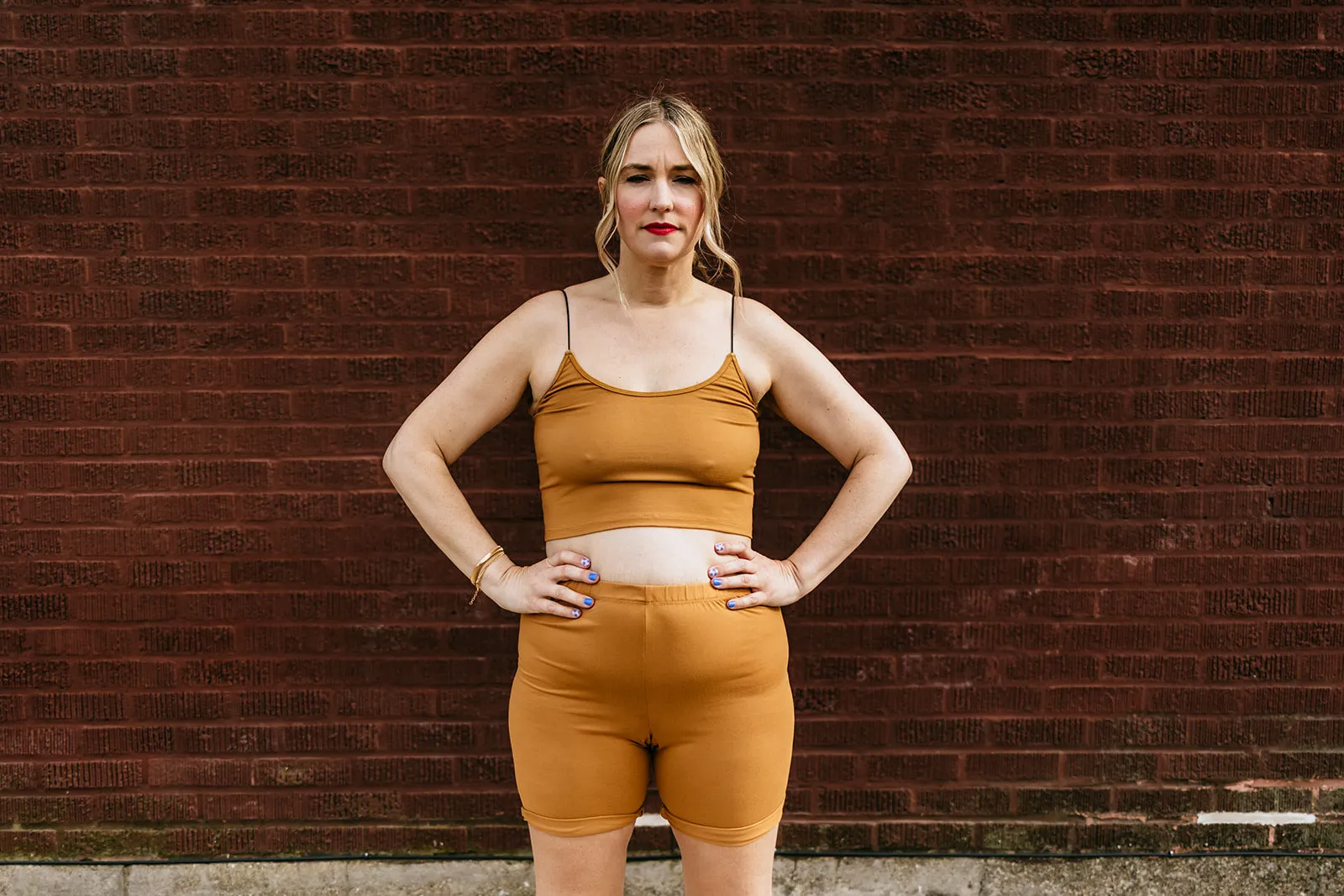 vada winter bralette in butterscotch