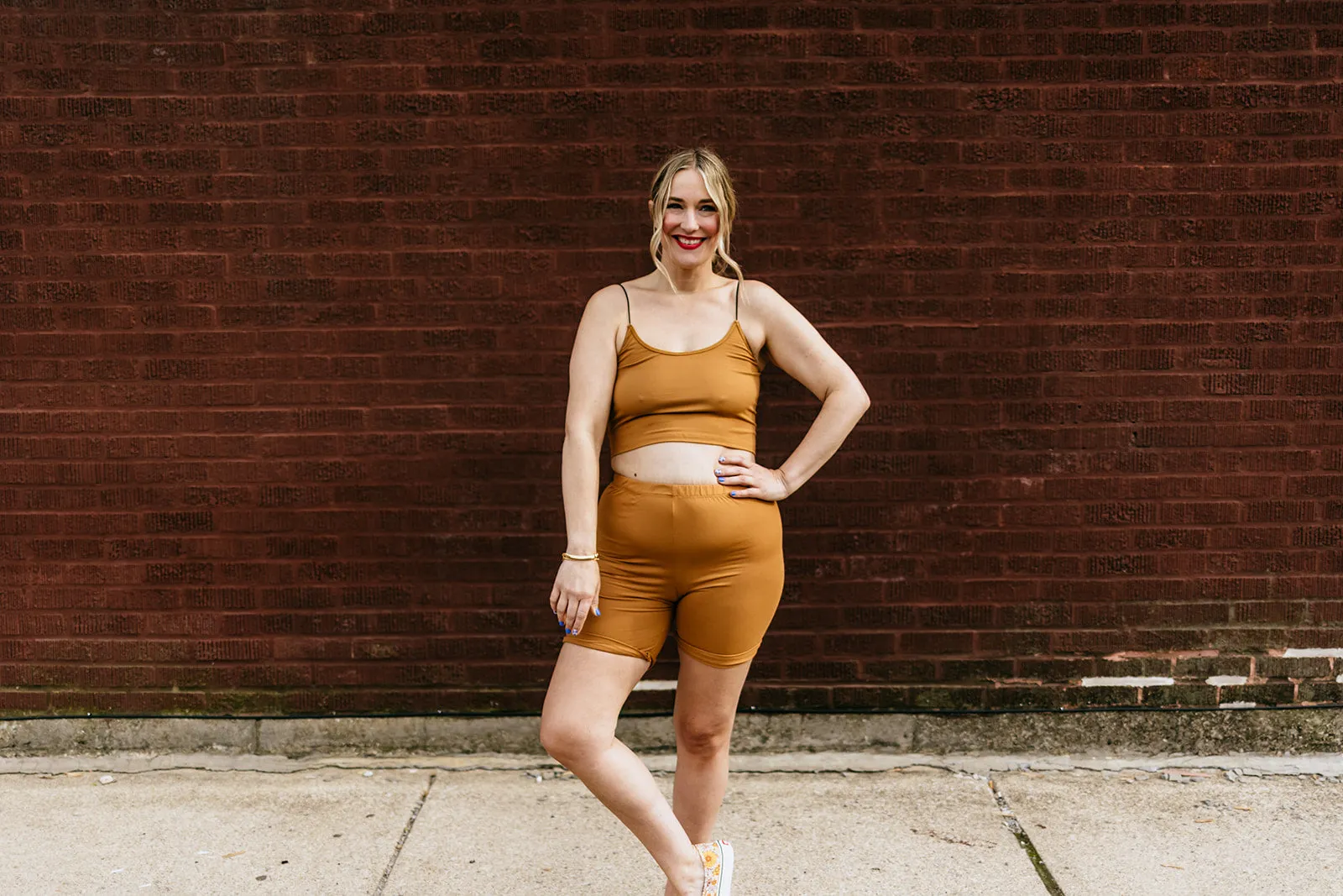 vada winter bralette in butterscotch