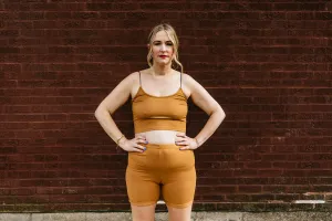 vada winter bralette in butterscotch