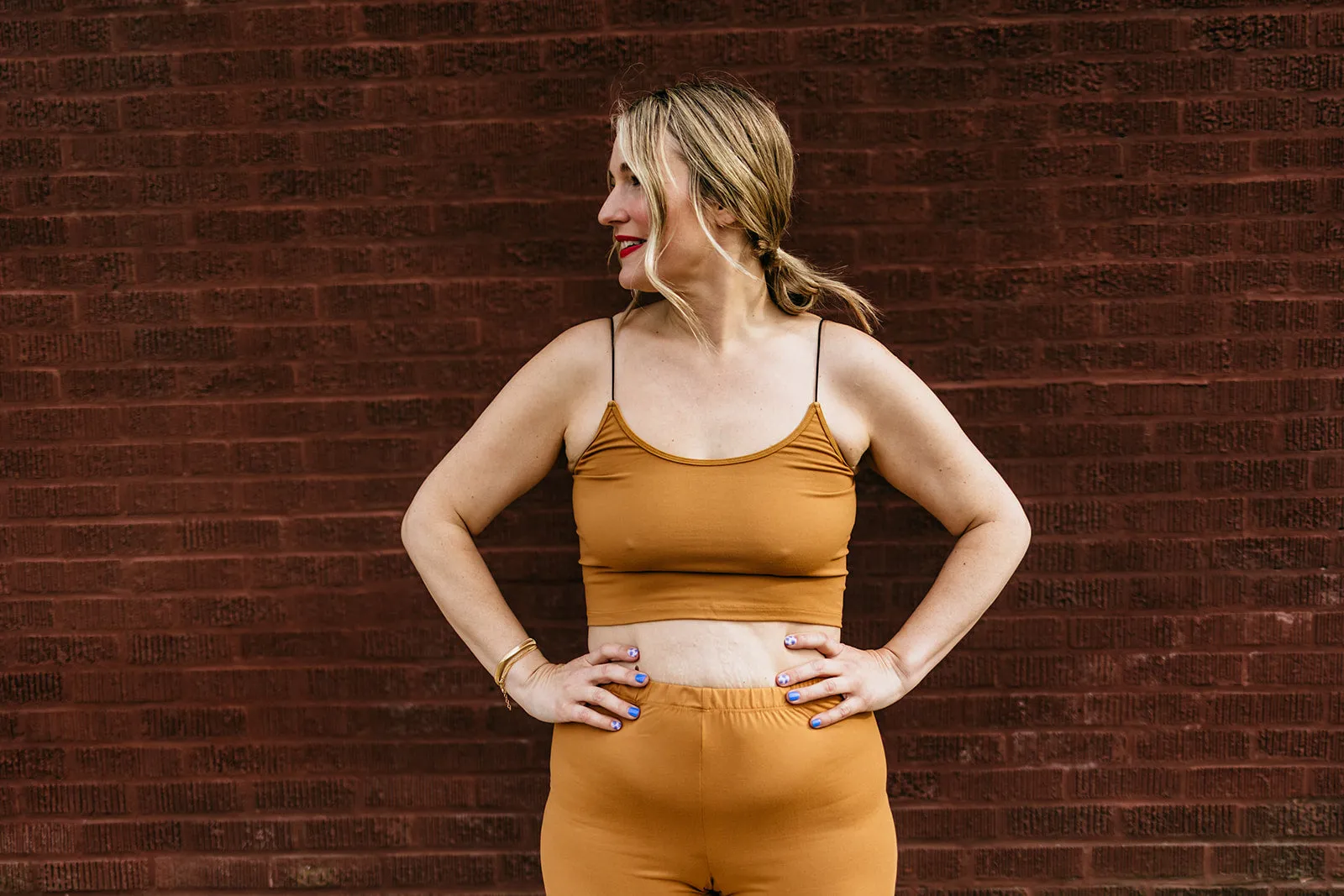 vada winter bralette in butterscotch