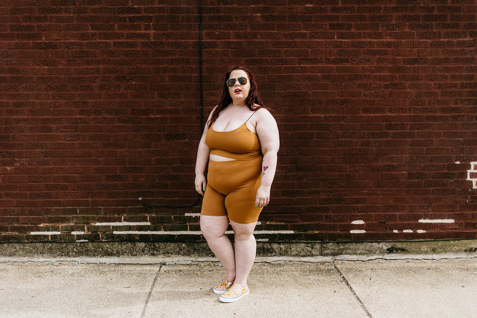 vada winter bralette in butterscotch