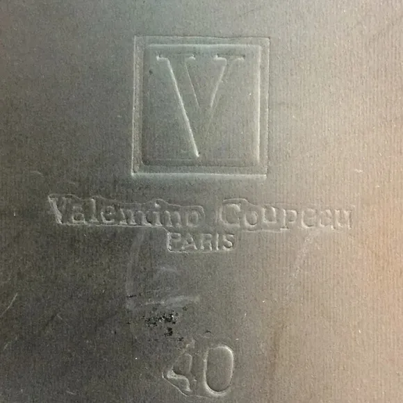 Valentino Coupeau Parisienne Design Leather Shoes