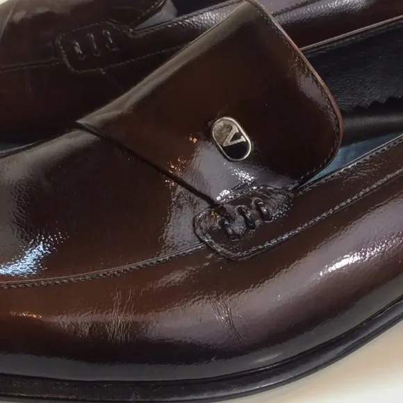 Valentino Coupeau Parisienne Design Leather Shoes