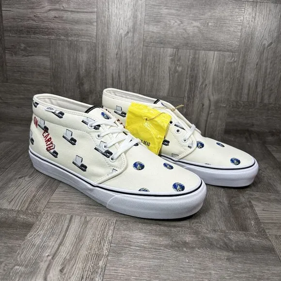 Vans Chukka Vali Thornhill Dewitt X Vault Boot Lx Mens size 12 Ivory