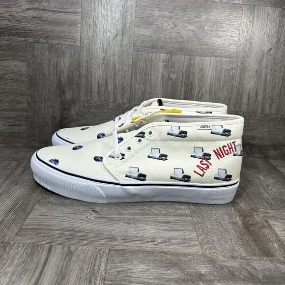 Vans Chukka Vali Thornhill Dewitt X Vault Boot Lx Mens size 12 Ivory