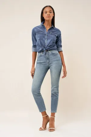VAQUEROS ELEGANT CAPRI CON LAVADO VINTAGE