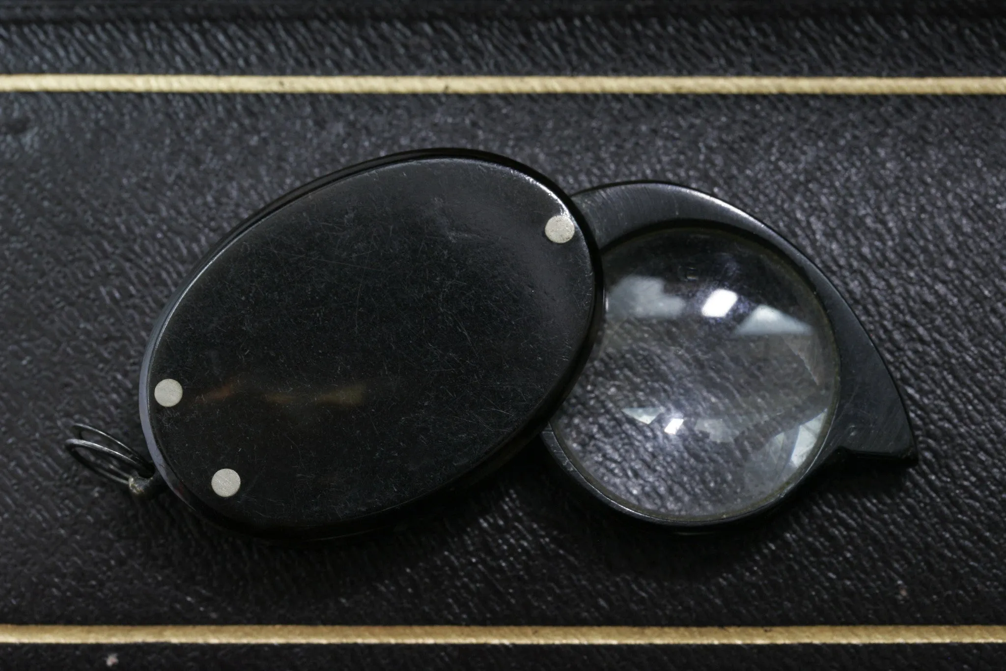 Victorian Folding Magnifying Loupe