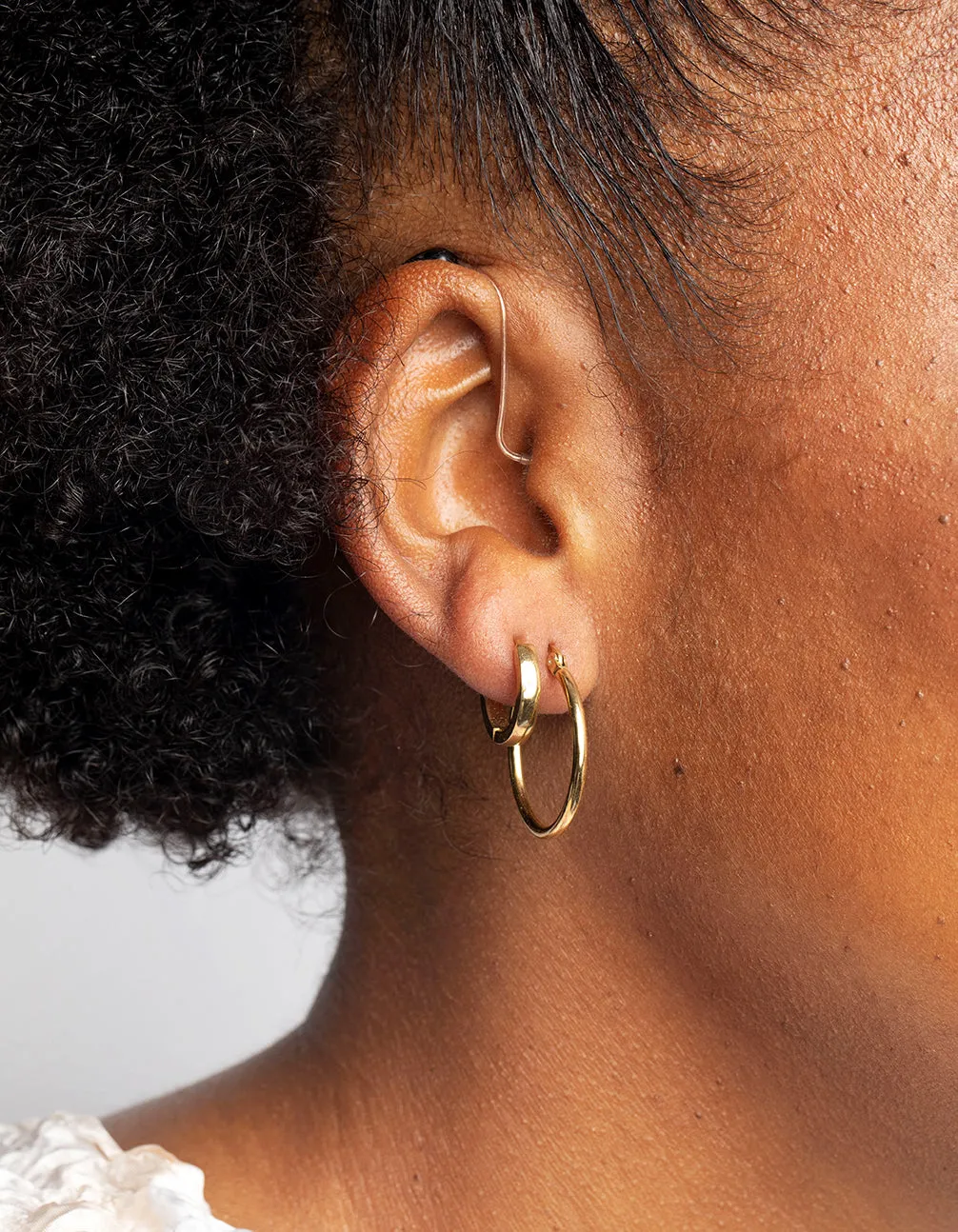 Waterproof Gold Plated Stainless Steel Ball Stud Earring Pack