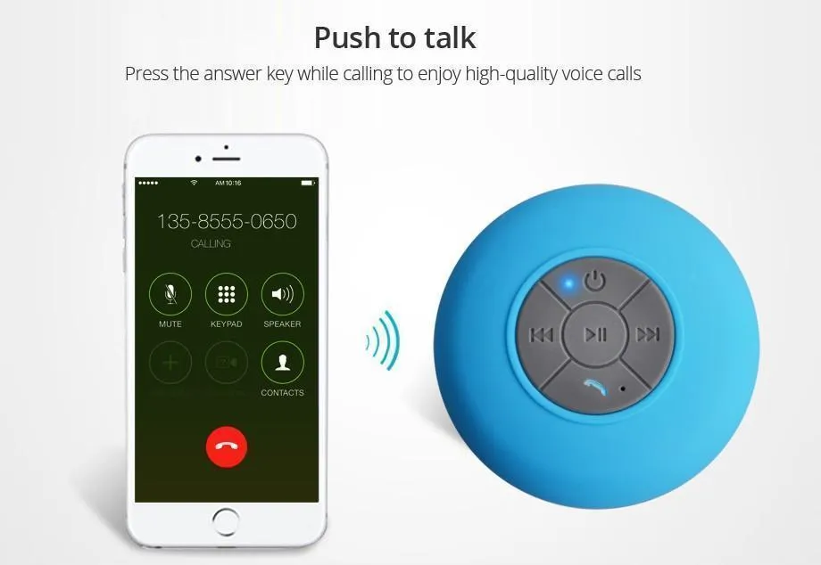 Waterproof Shower Speaker