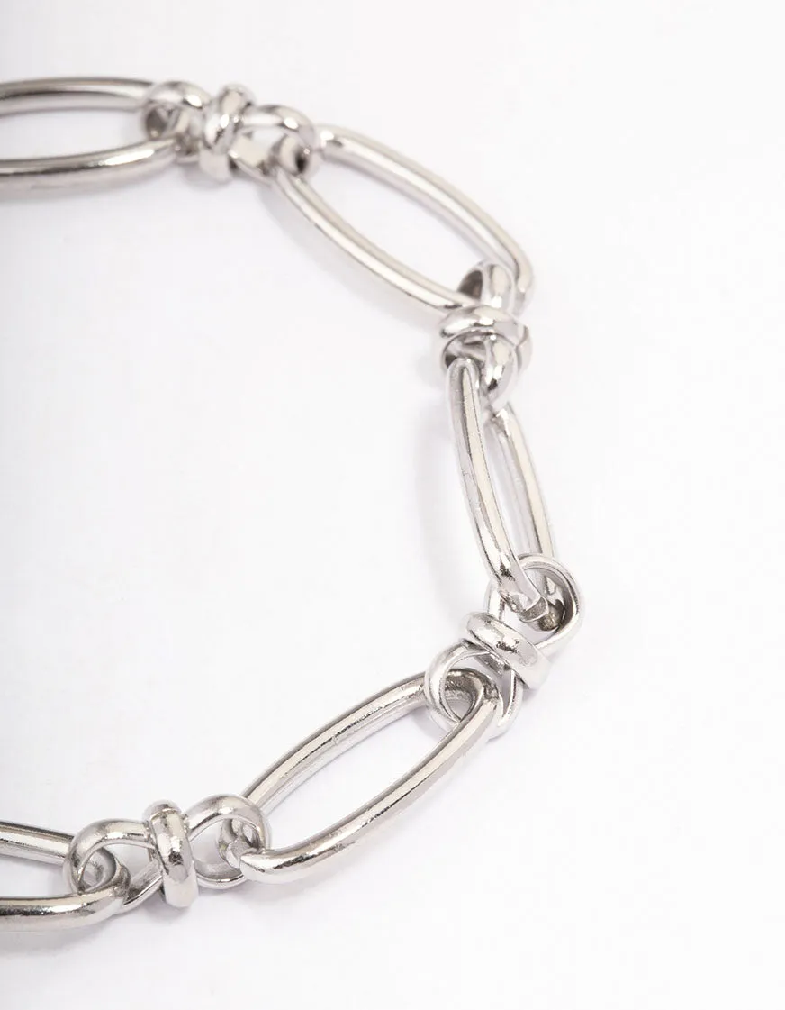 Waterproof Stainless Steel Oval Link Bracelet