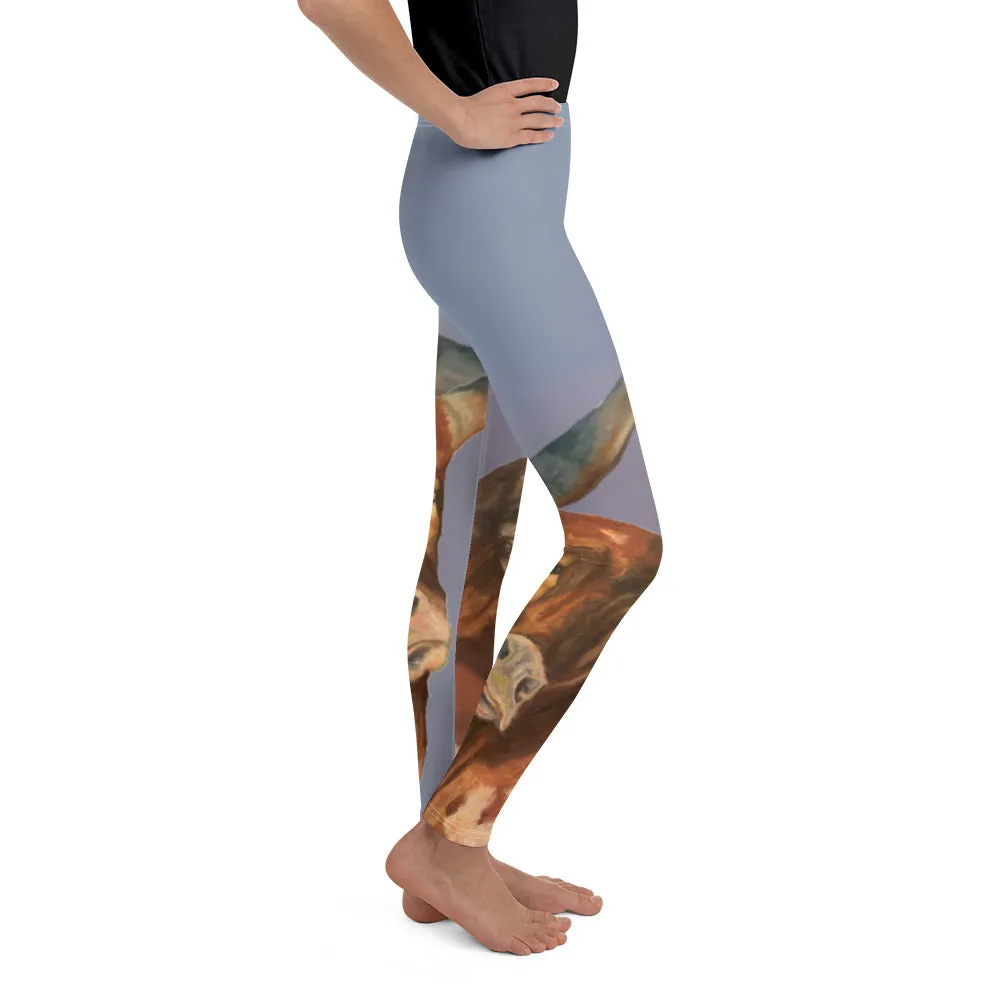 Whimsy Fit "Horns" Girls Leggings